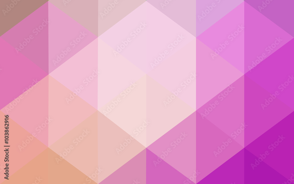 Multicolor pink, green polygonal design pattern, which consist of triangles and gradient in origami style. Multicolor pink, green polygonal design pattern, which consist of triangles and gradient in origami style.
