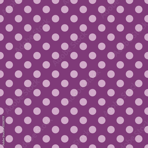 Polka dot purple pattern