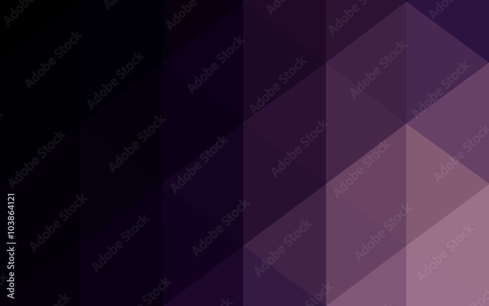 Obraz premium Dark purple polygonal design pattern, which consist of triangles and gradient in origami style.