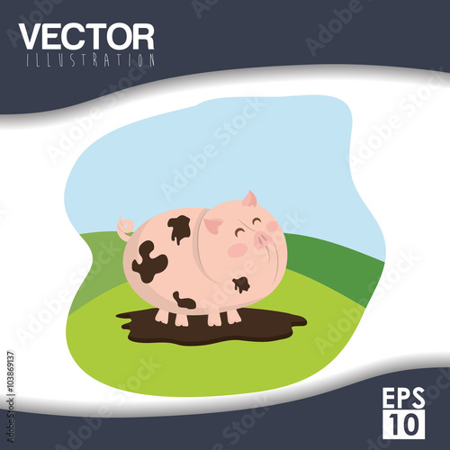 Farm icon design 