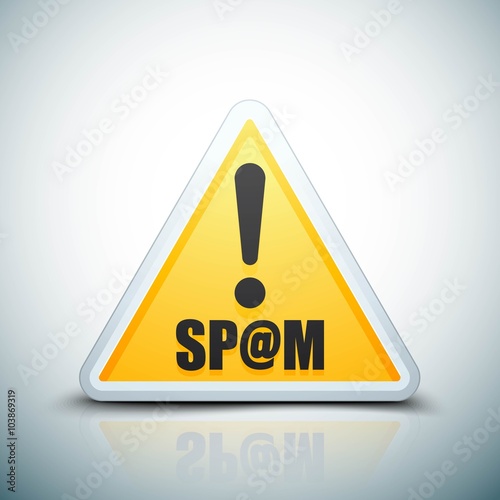 Spam Attention sign