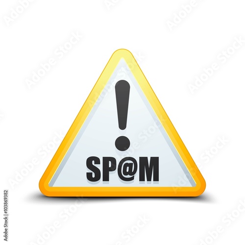 Spam Attention sign