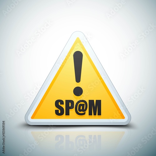 Spam Attention sign