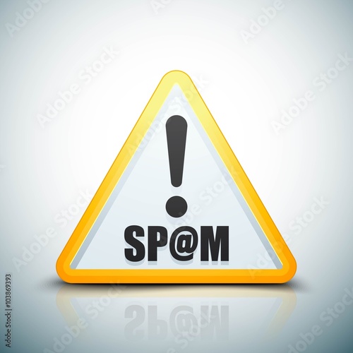 Spam Attention sign