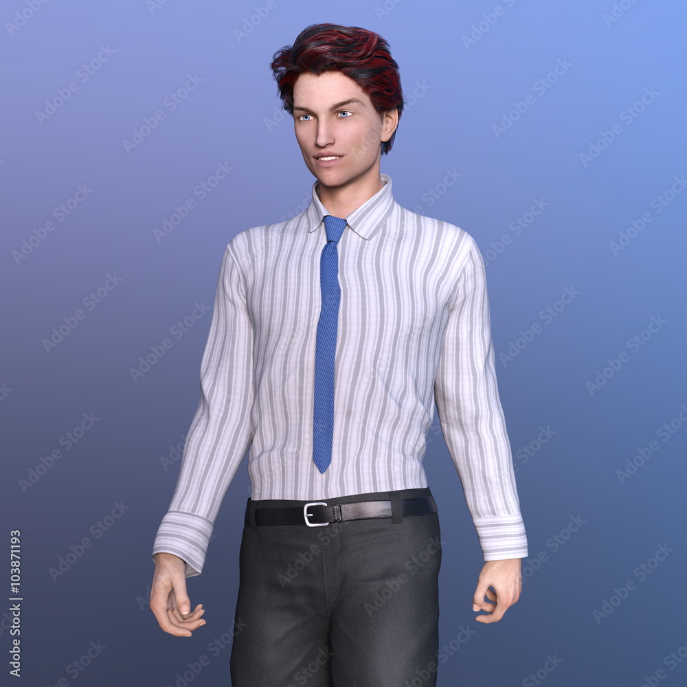 Fototapeta premium 若い男性