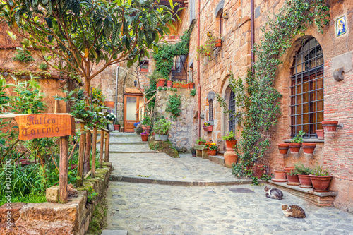 Old town Tuscany Italy © FotoDruk.pl