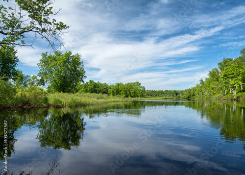 West fork of the Chippewa river in northern Wisonsin.