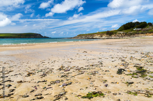 Beach at Daymer Bay Cornwall photo