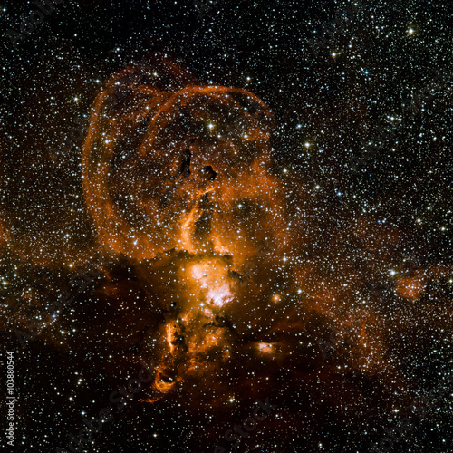 Fototapeta Naklejka Na Ścianę i Meble -  Stars nebula in space. Elements of this image furnished by NASA