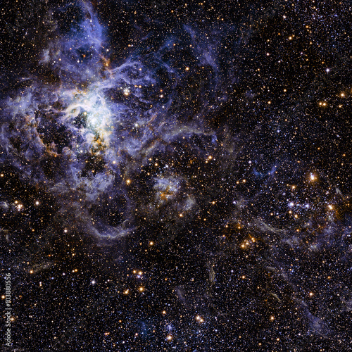 Fototapeta Naklejka Na Ścianę i Meble -  Stars nebula in space. Elements of this image furnished by NASA