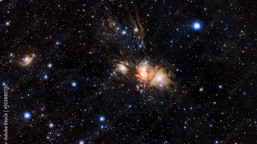Stars nebula in space. Elements of this image furnished by NASA Stars nebula in space. Elements of this image furnished by NASA