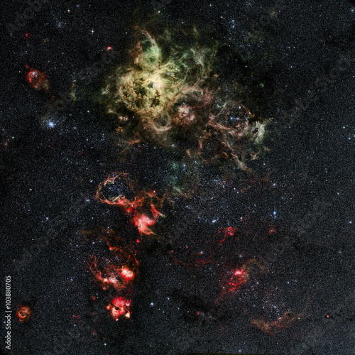Fototapeta Naklejka Na Ścianę i Meble -  Stars nebula in space. Elements of this image furnished by NASA