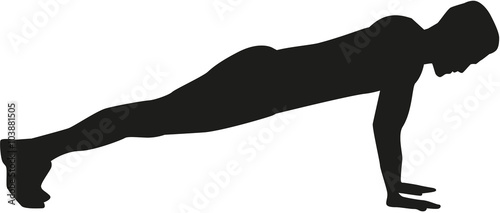Fitness planking workout