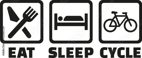 Eat sleep cycle