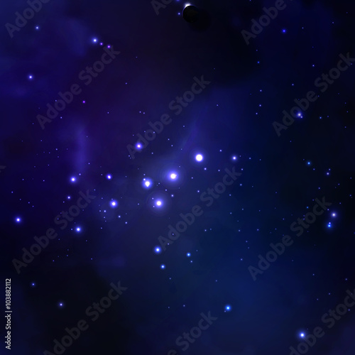 concept of space, abstract background