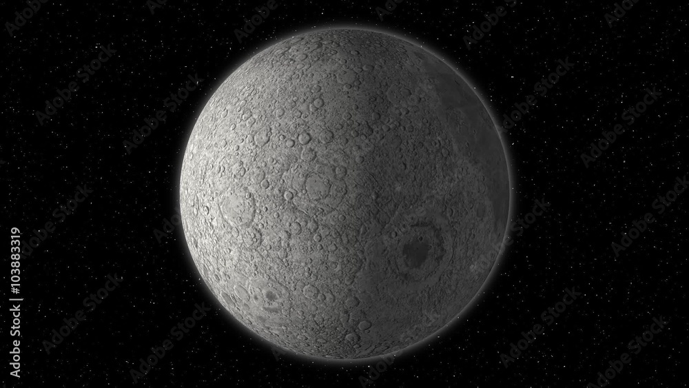Spinning Moon loopable