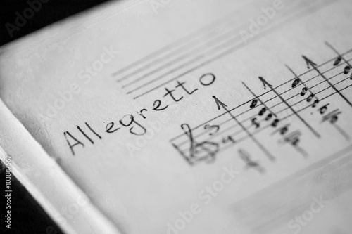 Musical tempo 