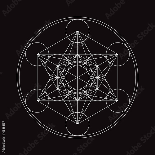 Metatrons Cube - Flower of life.
