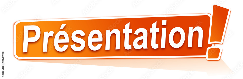 présentation sur étiquette orange présentation sur étiquette orange
