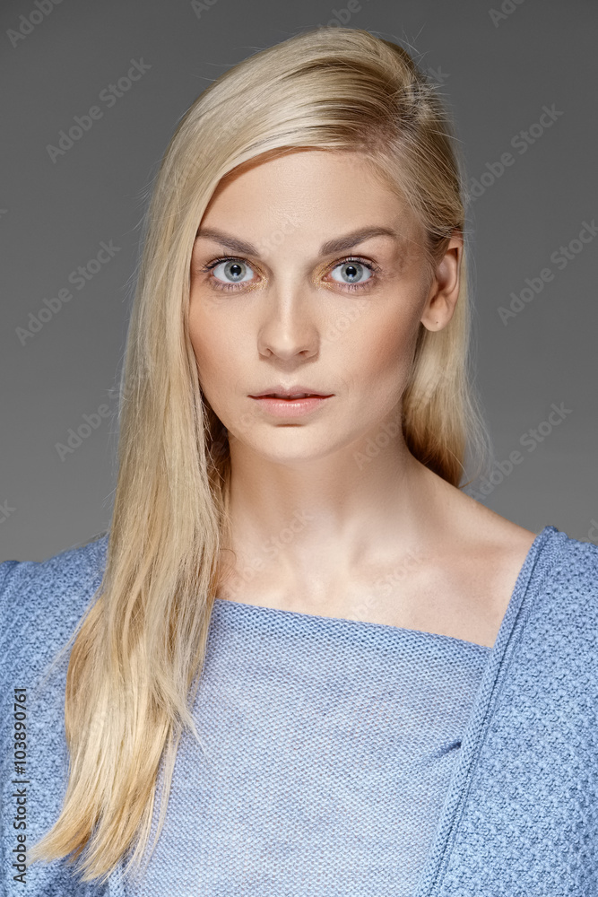 young blond lady posing young blond lady posing