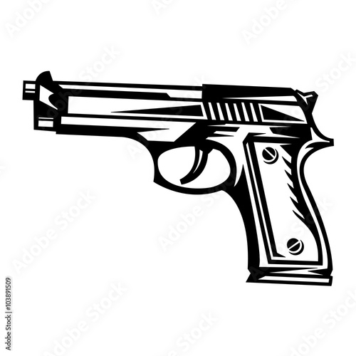Gun vector icon