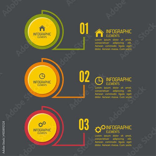 Comparative chart with banner