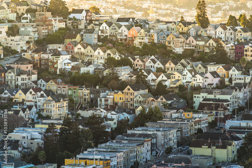 Fototapeta premium San Francisco community