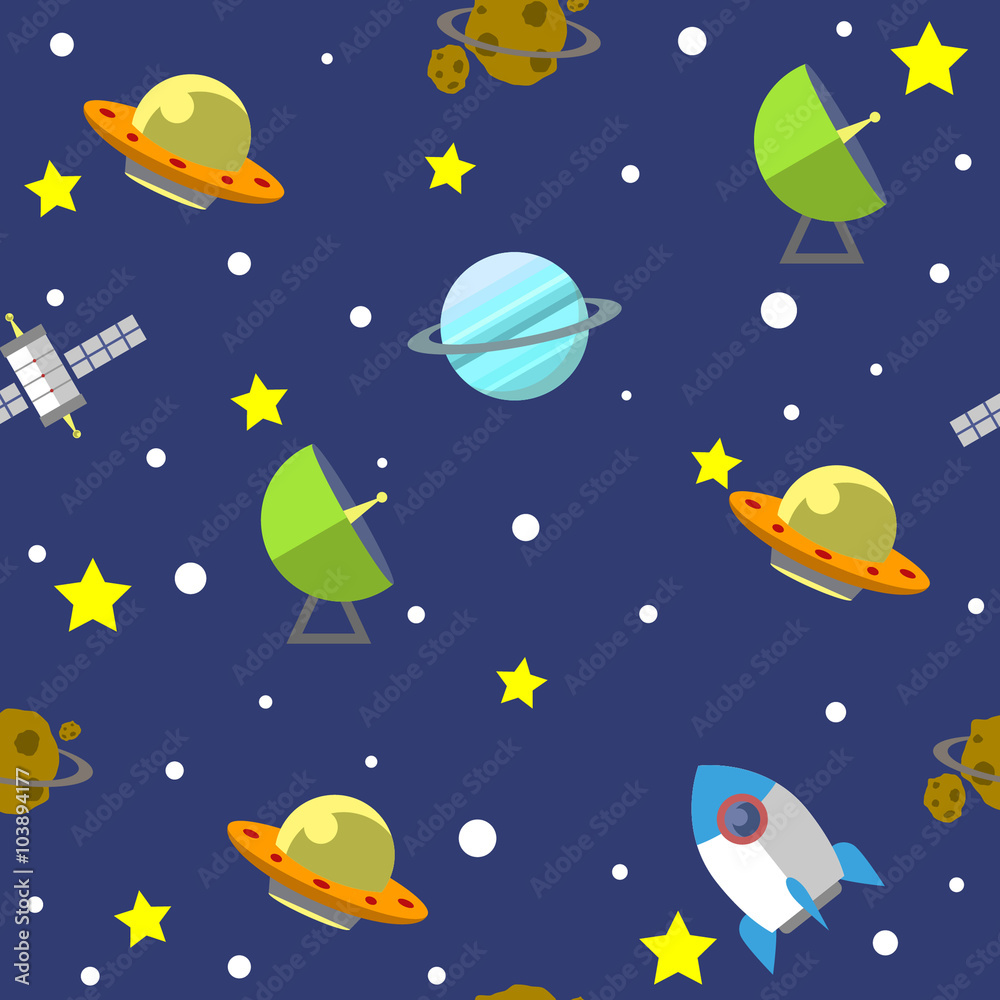 Space pattern illustration 01 Space pattern illustration 01
