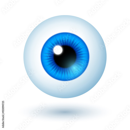 Cartoon Blue Eye