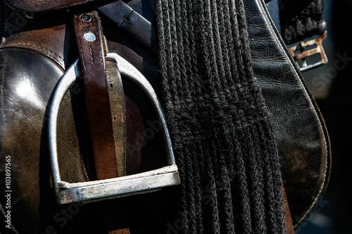 saddle brackets - detail