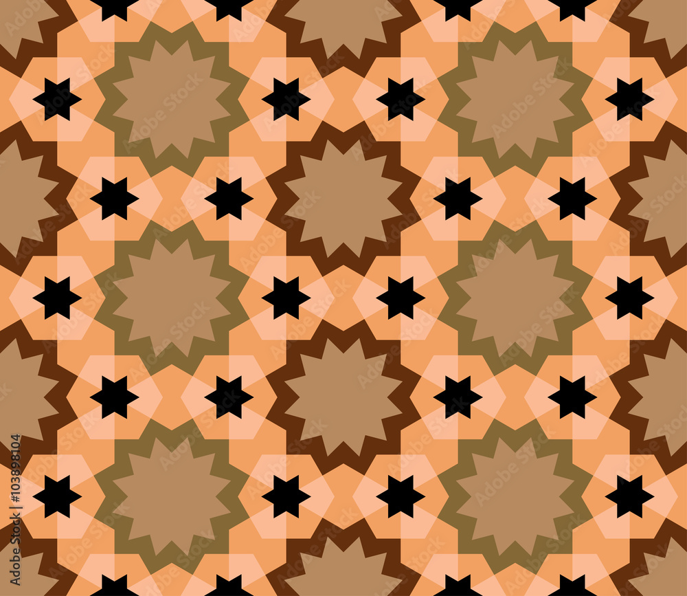 Traditional Ornamental Seamless Islamic Pattern Traditional Ornamental Seamless Islamic Pattern