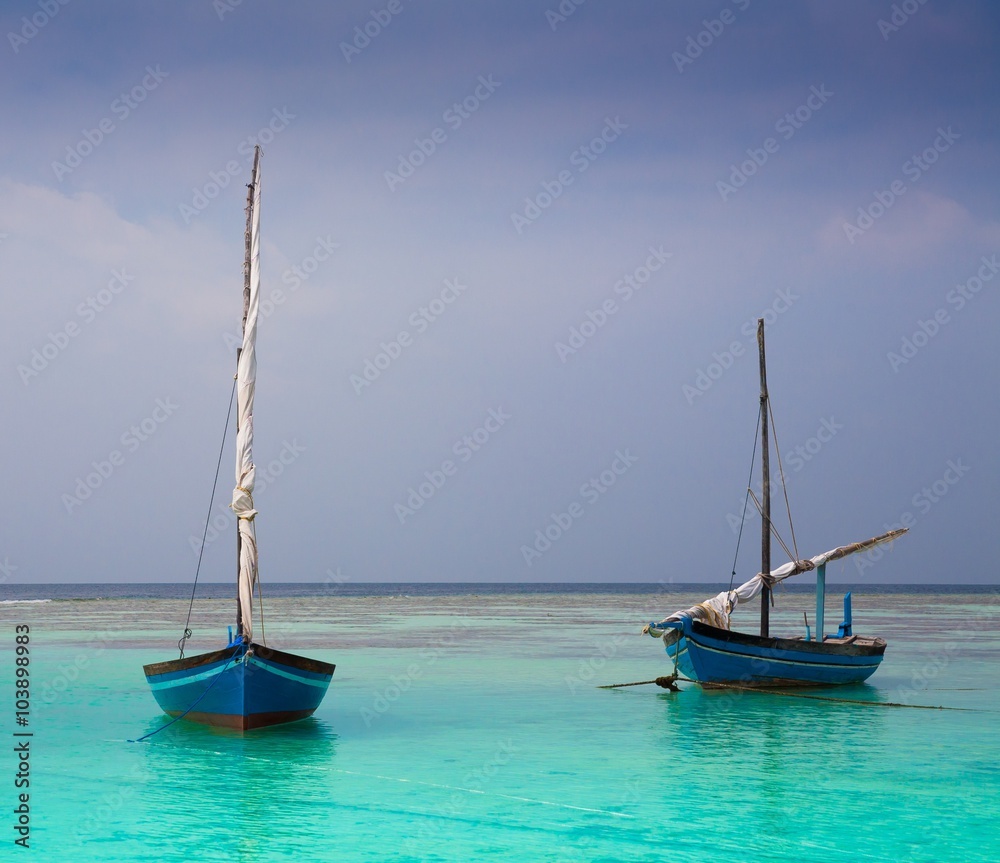 Maldives,  tropical sea boat day!