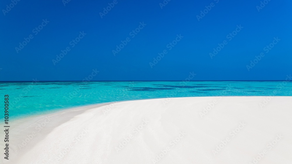 Fototapeta premium Maldives, tropical sea background