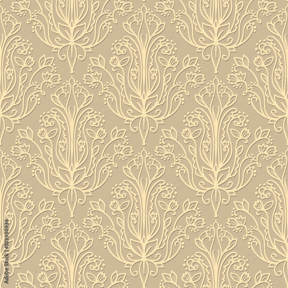 Damask wallpaper Damask wallpaper