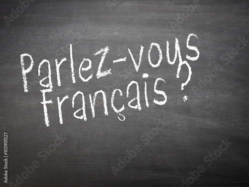 Learning language - French