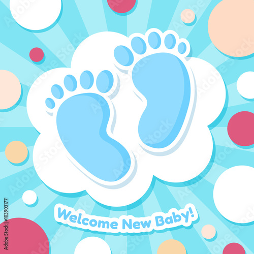 Welcome Baby Card
