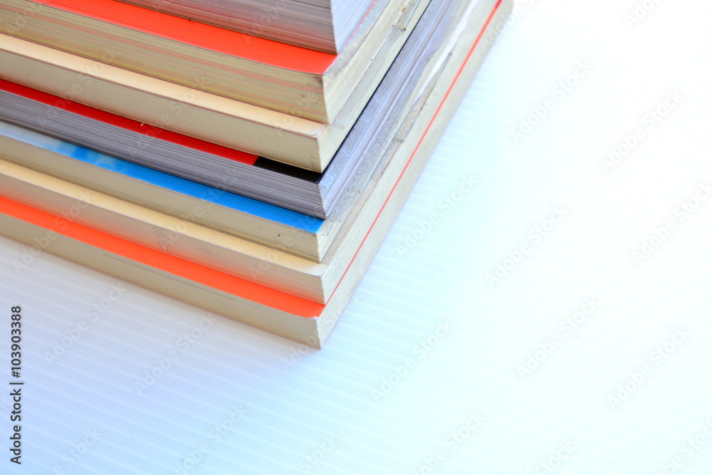 Stack Border of Books Stack Border of Books