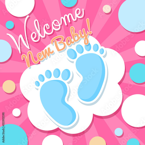 Welcome Baby Card