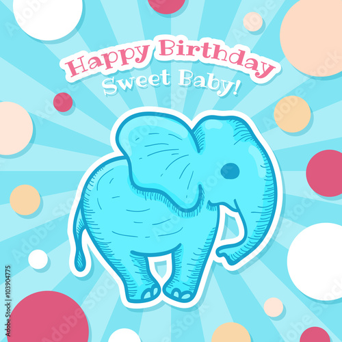 Happy Birthday Card Design