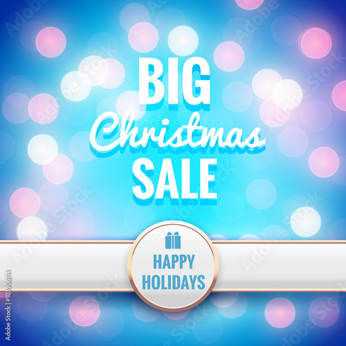 Christmas Sale Background