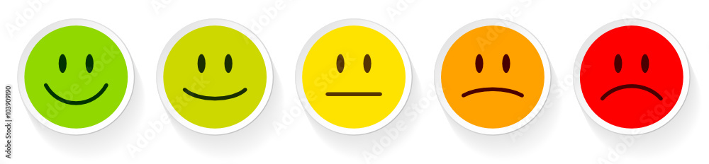 Fototapeta premium 5 Faces Color