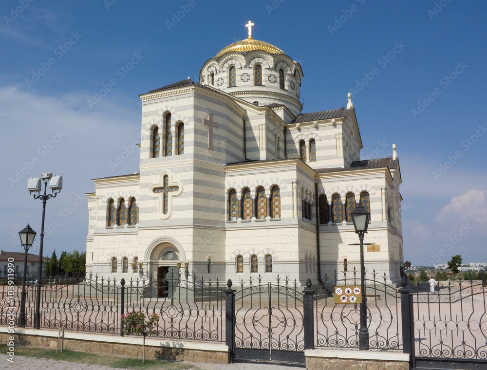 Vladimir Cathedral in the Sevastopol, Crimea,