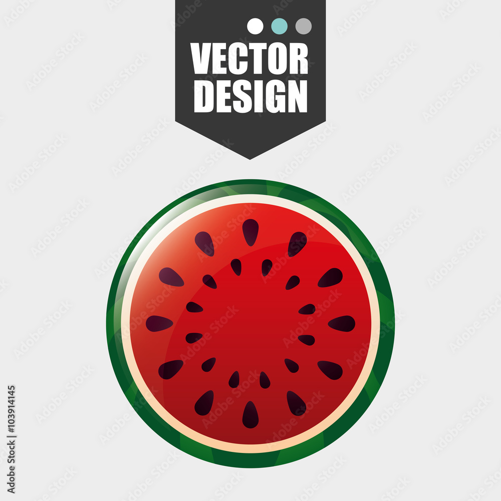 Fototapeta premium delicious fruit design 