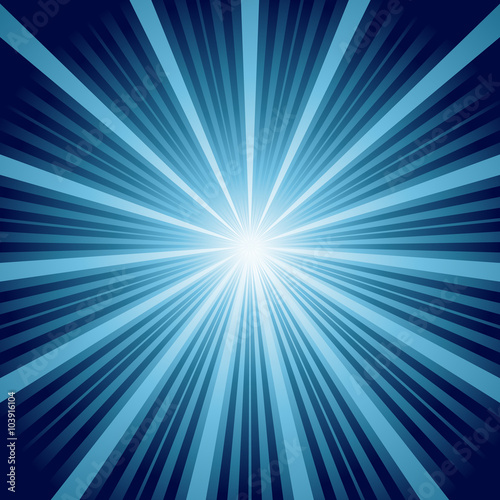 explosion, burst, sparkling exploding blue abstract background