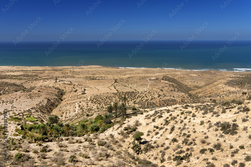 Atlantic coast near Essaouira, Morocco, Africa