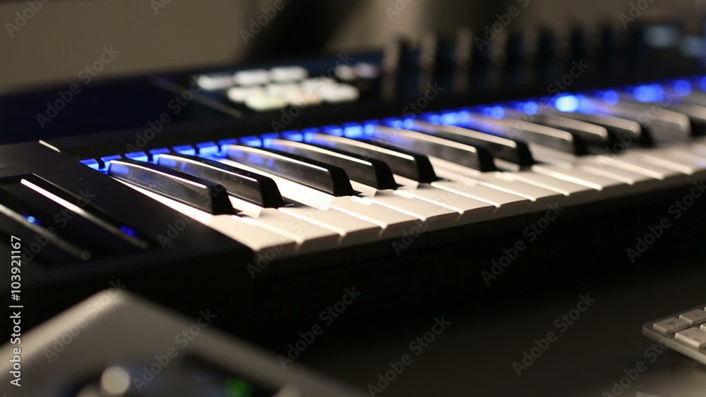 Digital Musical Piano Synthesizer