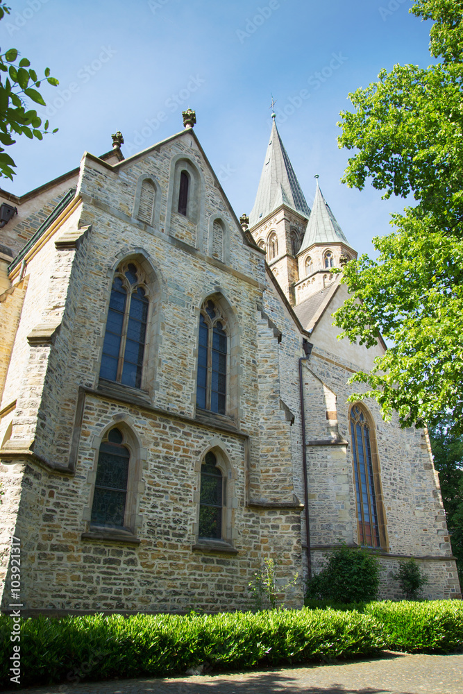 Fototapeta premium Kirche St. Laurentius in Warendorf, NRW