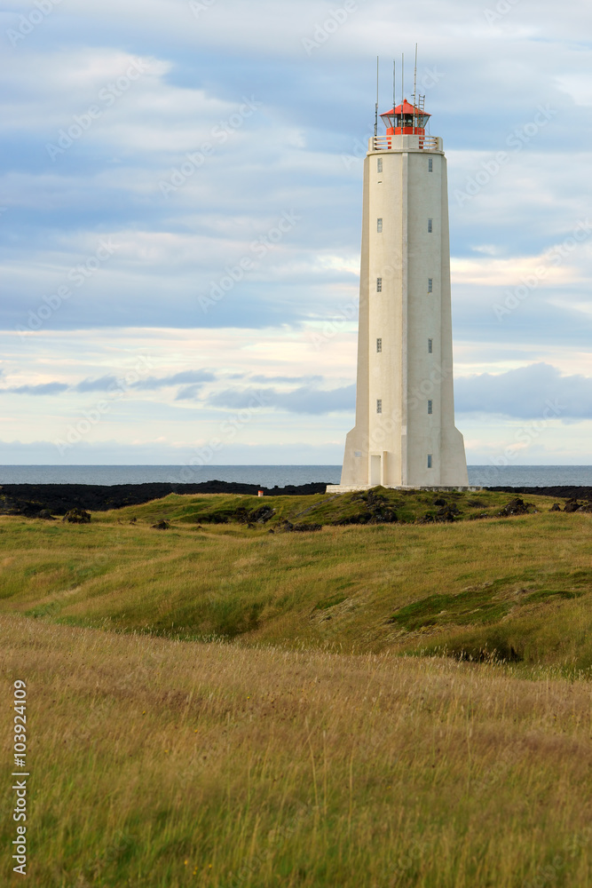 Lighthouse at Londranga, Iceland
