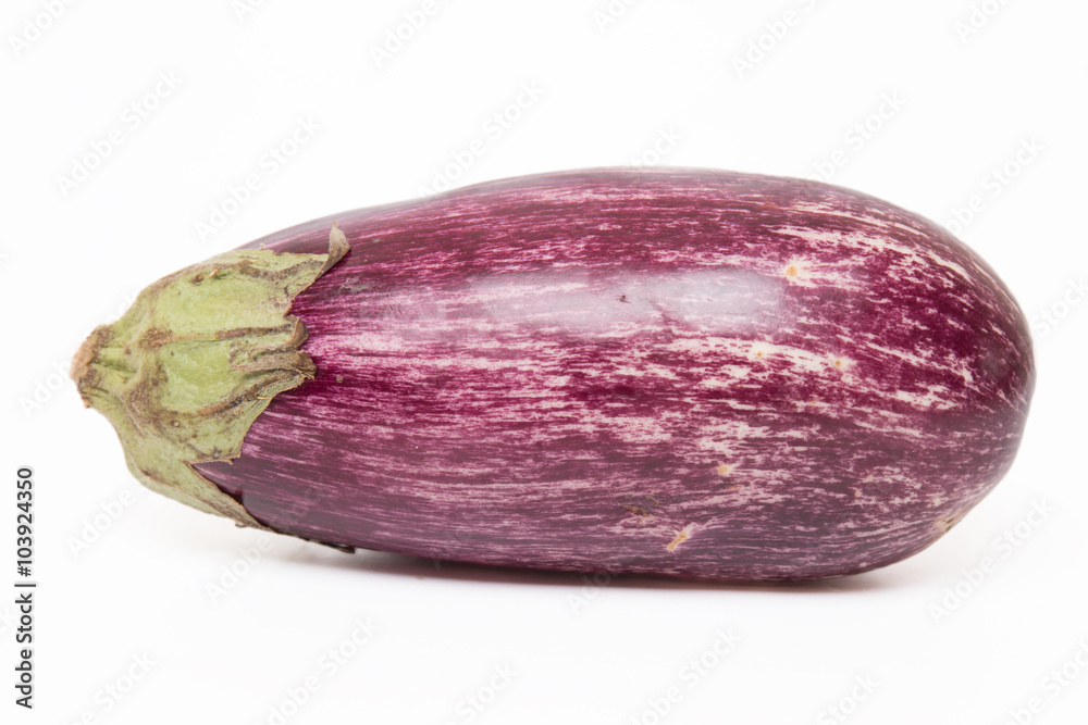 eggplant isolated on a white background. eggplant isolated on a white background.