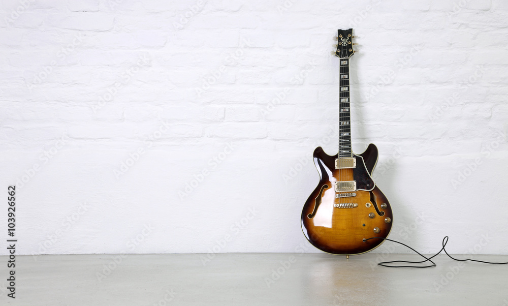 Naklejka premium Elektrogitarre